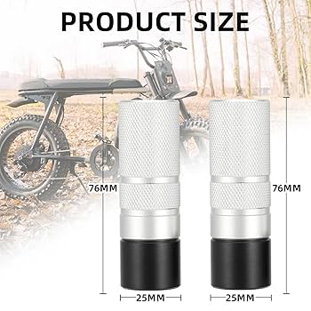 Amazon.com: BAOUFF Foot Pegs for Super 73,CNC 7075 Aluminum